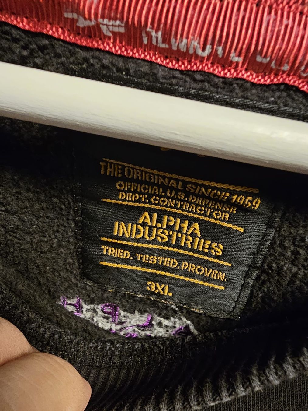Alpha Industries Maglioni & Felpe: Alpha Industries 3XL Herren Pullover Top Zustand! – Usato da Dottikon venduto da chi_lmp6 3