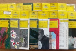 34 klassische 7" gem. Fotos, meist deutsche Grammophon