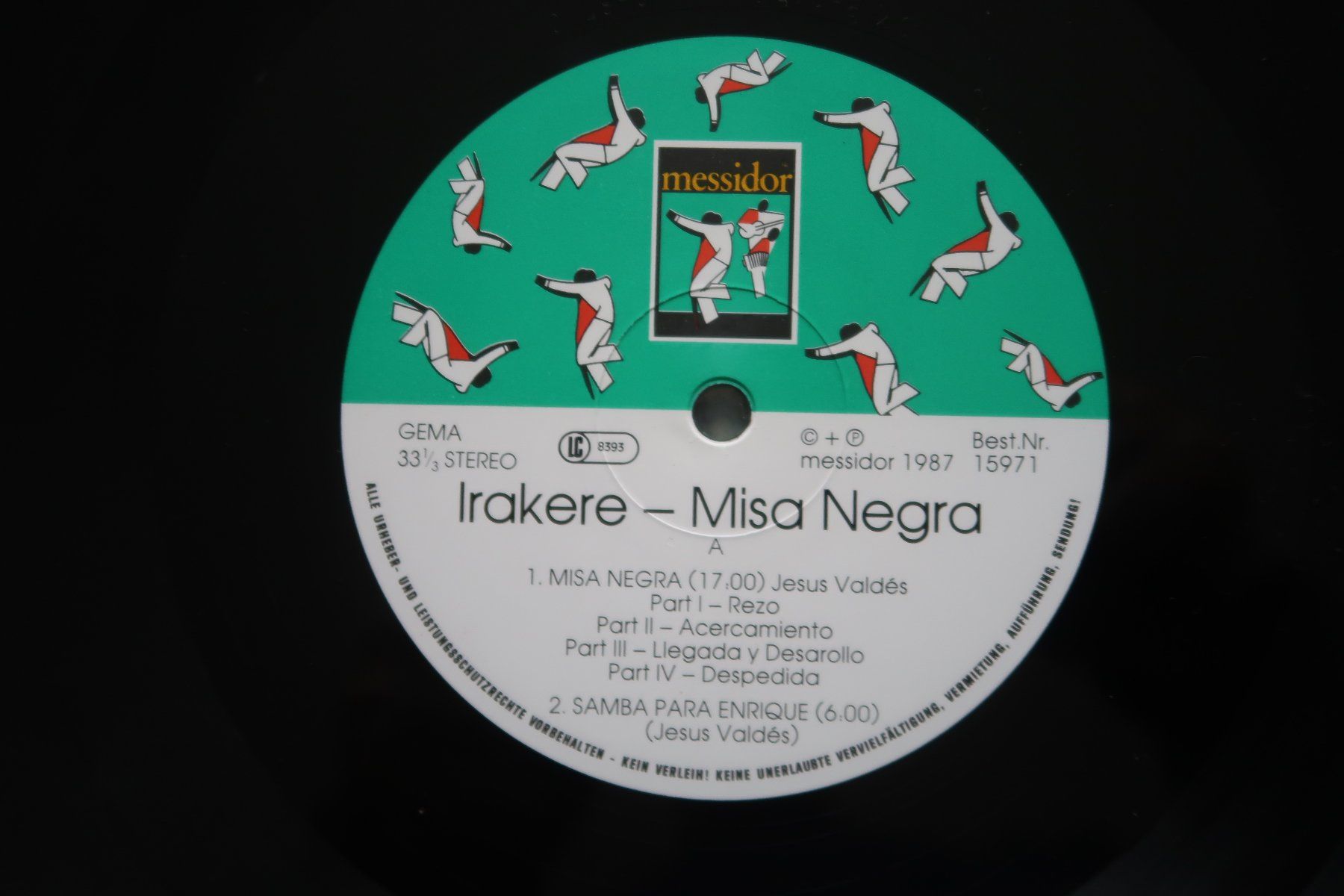 Schallplatten: IRAKERE - MISA NEGRA - VINYL LP – Gebraucht aus Basel von Patiscat 4
