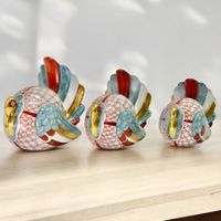 Lot 3 figurines - Manifattura Artistica Le Porcellane Italie