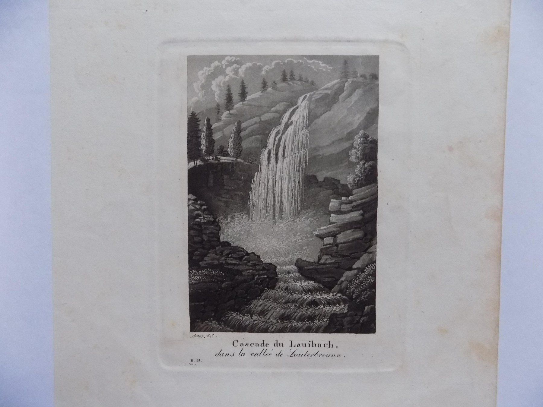 Gravures: Lauibach Lauterbrunnen – D'occasion à Risch par Antikfee 1