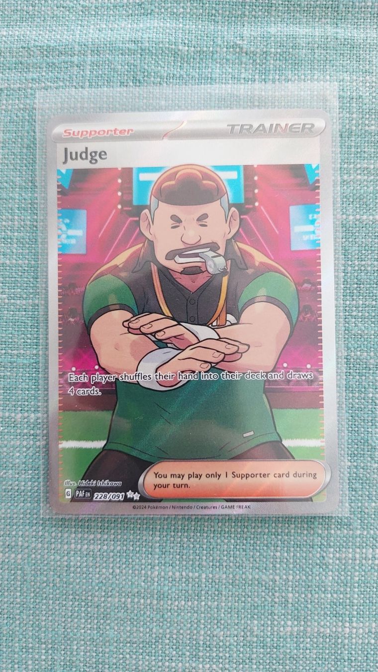 Pokémon Carte collezionabili: Judge Fullart Paldean Fates – Nuovo (secondo la descrizione) da Bellinzona venduto da Pagur