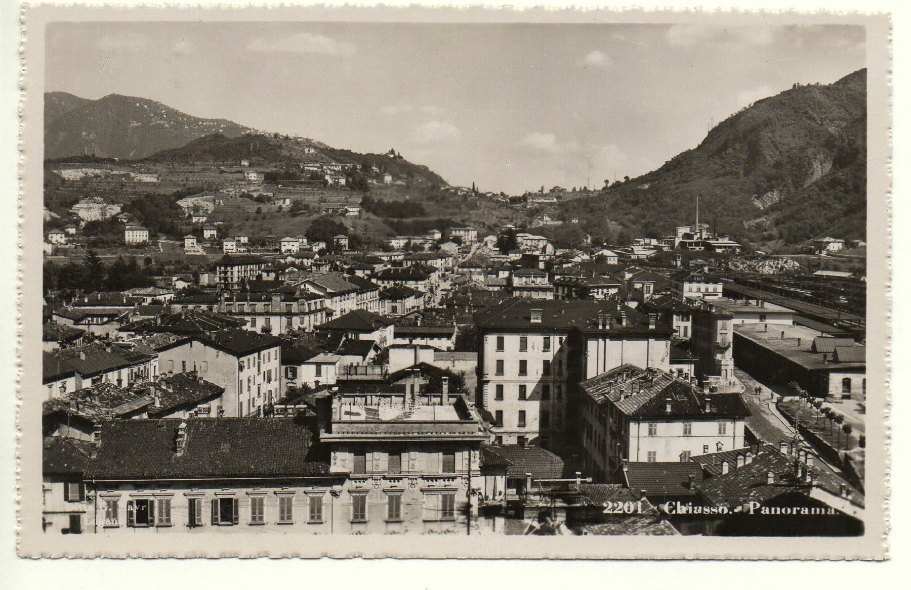 Ansichtskarten: CHIASSO Panorama – Neu (gemäss Beschreibung) aus Jona von philajona