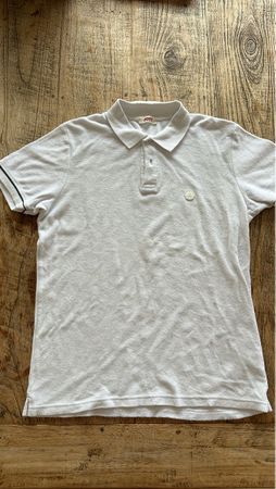 Sommerliches Frottee Polo Shirt von JOTT Grösse L Weiss