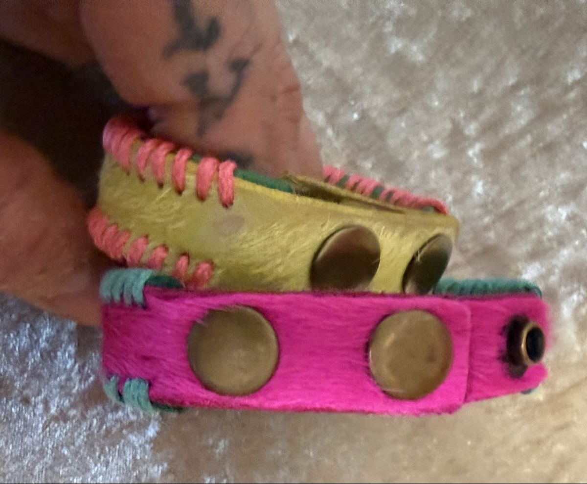 Bracciali & Braccialetti: Leder Armband bunt Boho Ibiza Hippie Set – Usato da Birsfelden venduto da Soulseeker 2