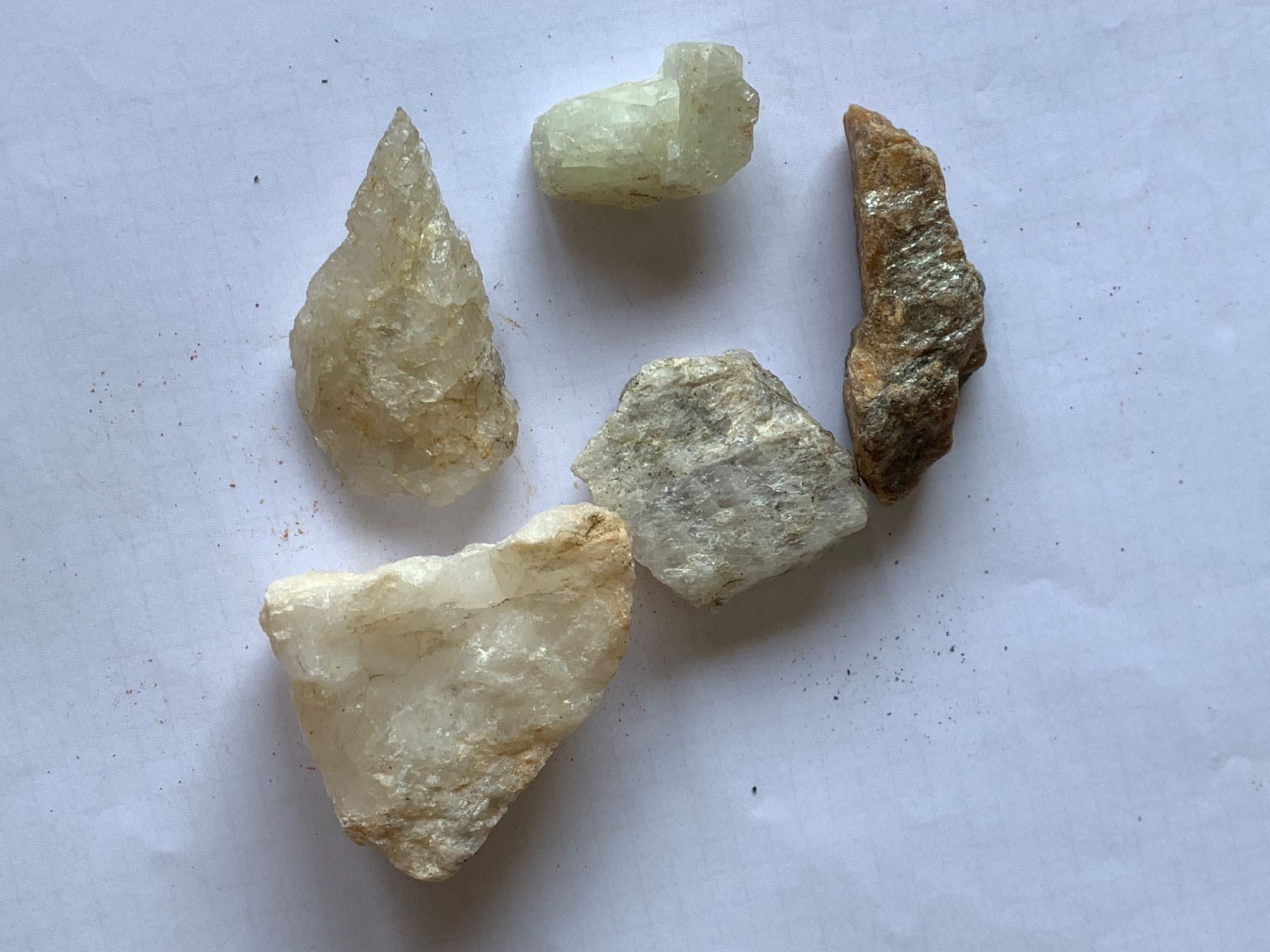 Minerali & Pietre curative: 5 unterschiedliche Quartz – Usato da Basel venduto da Akinom50 1