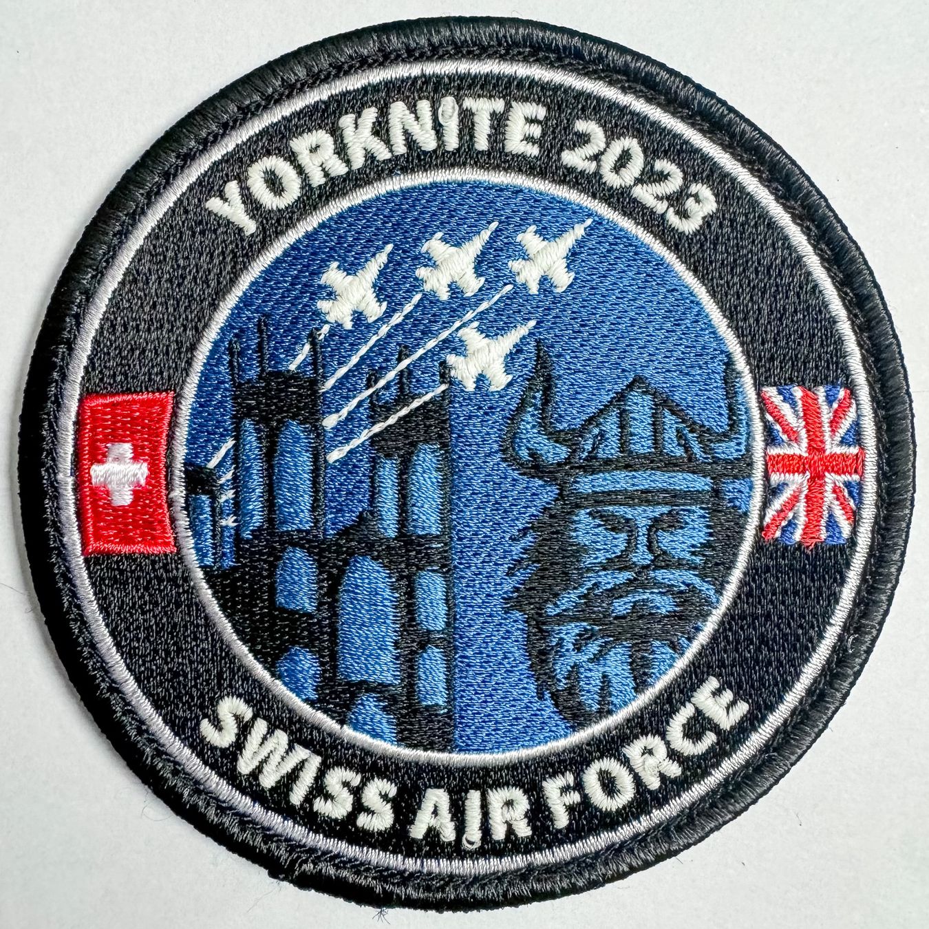 Schweizer Armee Patches: Schweizer Luftwaffe Yorknite 2023 Patch – Neu (gemäss Beschreibung) aus Bern von mercandante