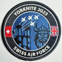 Schweizer Luftwaffe Yorknite 2023 Patch