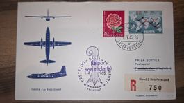 Swissair Basel - Frankfurt 01.04.1965