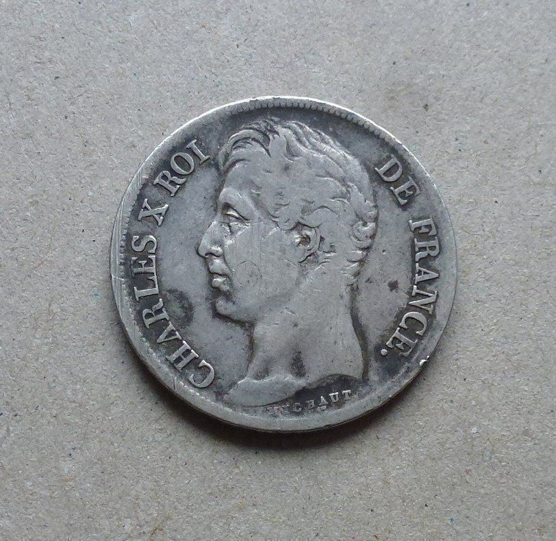 Tutti le monete: Frankreich ++ 2.- Francs 1827 W – Usato da Walkringen venduto da Casablanca777