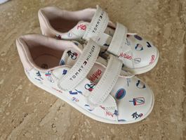 Kinder Sneaker Tommy Hilfiger Gr. 30 weiss mit Muster