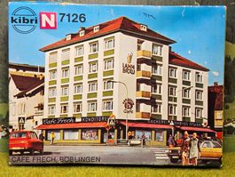 Kibri 7126 Bausatz __ Café Frech , Böblingen __ OVP _ Spur N