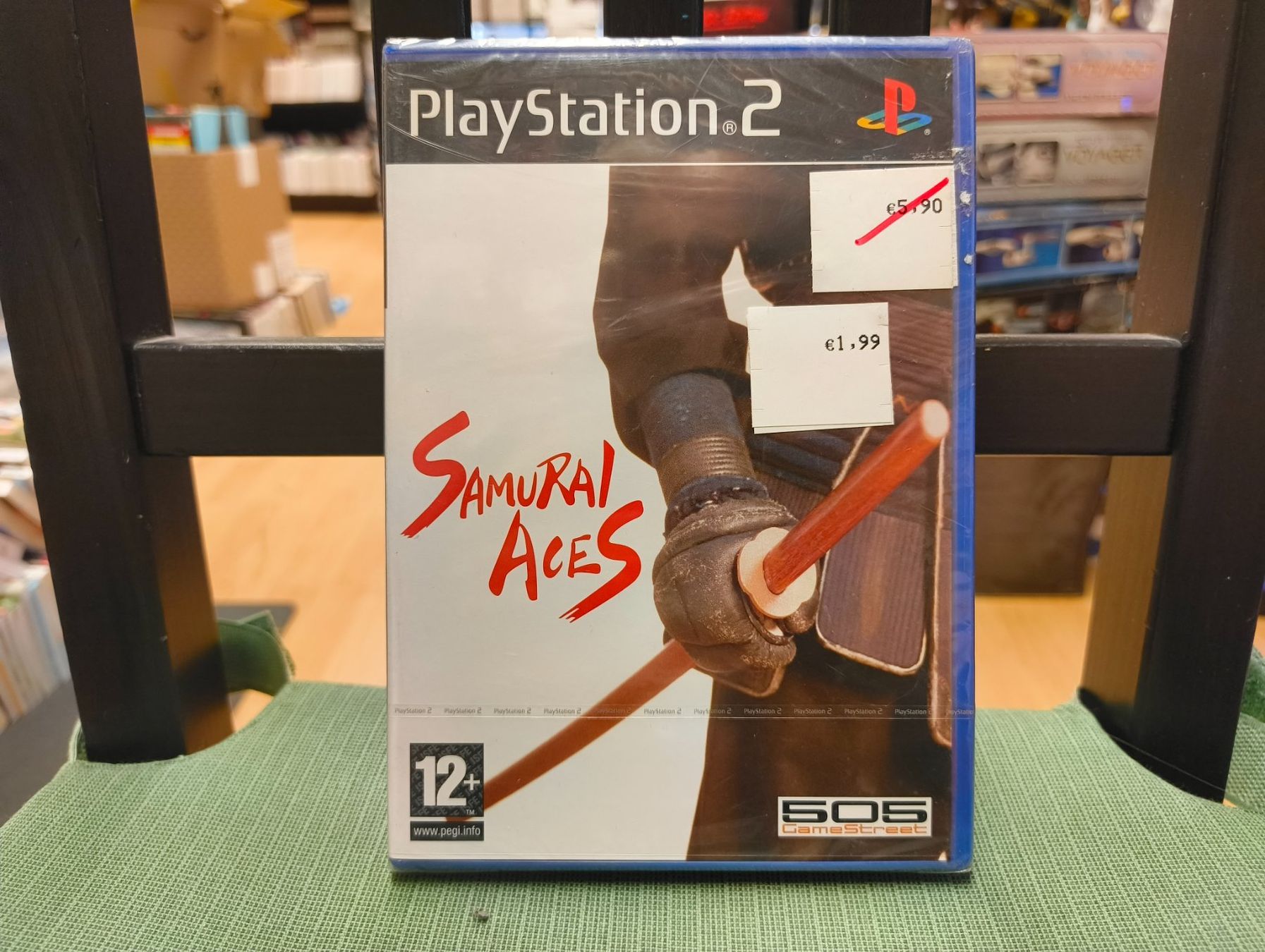 Sony Giochi: Samurai Aces Sony Playstation 2 NEW SEALED – Nuovo e nell'imballaggio originale da Giubiasco venduto da Ticinerd