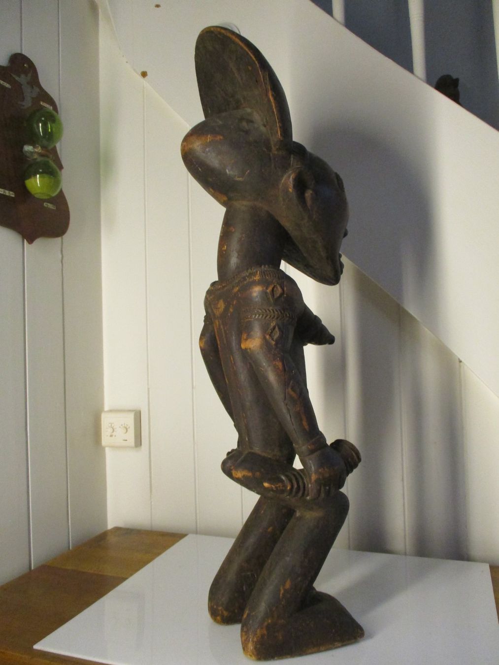 Skulpturen & Statuen: Kult-Figur Frau herausgestreckte Zunge tribal art Skulptur – Gebraucht aus Windisch von Autogrammo 5