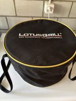 Lotus Grill gelb mit Tasche