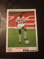 Kalusha Bwalya - PSV Eindhoven 90er Jahre- handsigniert