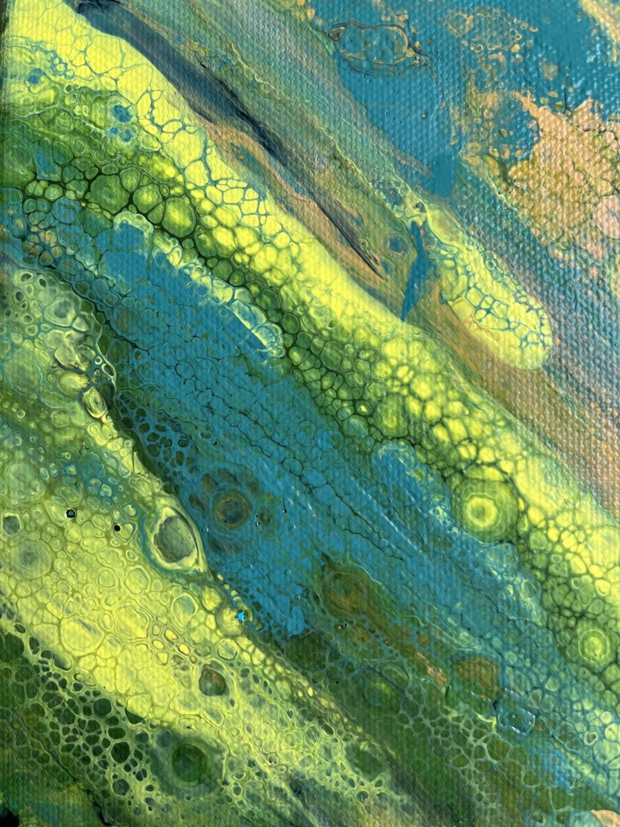 Gemälde: Abstraktes Acrylbild "Sommergefühle" Unikat – Neu (gemäss Beschreibung) aus Hochdorf von Jasminurschel 2