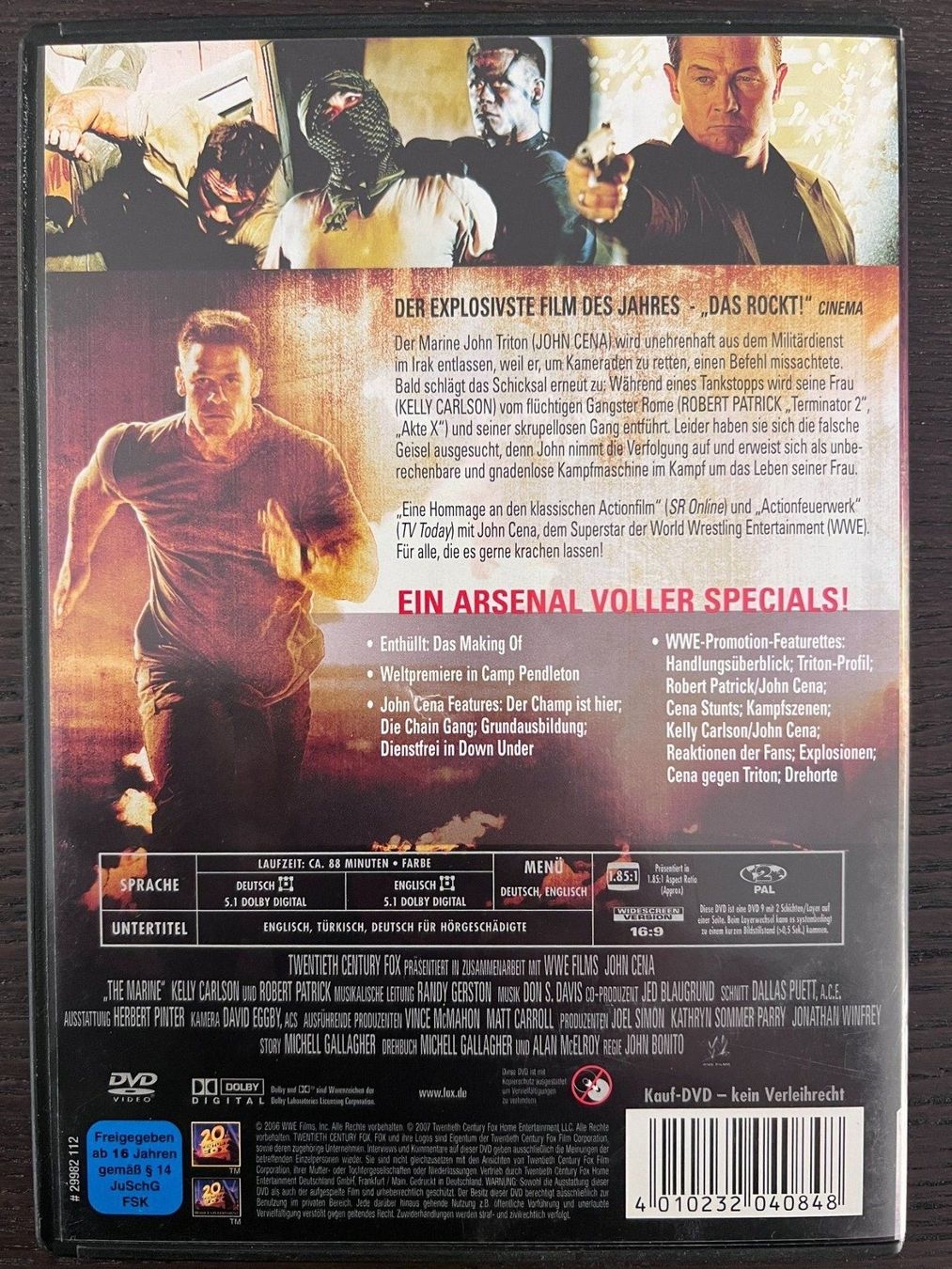Tutti i DVDs: The Marine – Usato da Zürich venduto da FilmFreunde 1