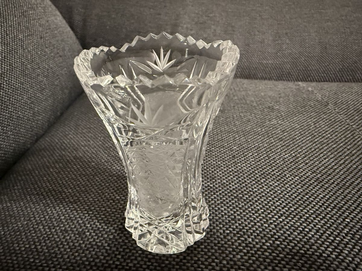 Vasi & Recipienti: Kleine Kristallvase 8.5cm hoch – Usato da Buchs SG venduto da and_d8tp 1