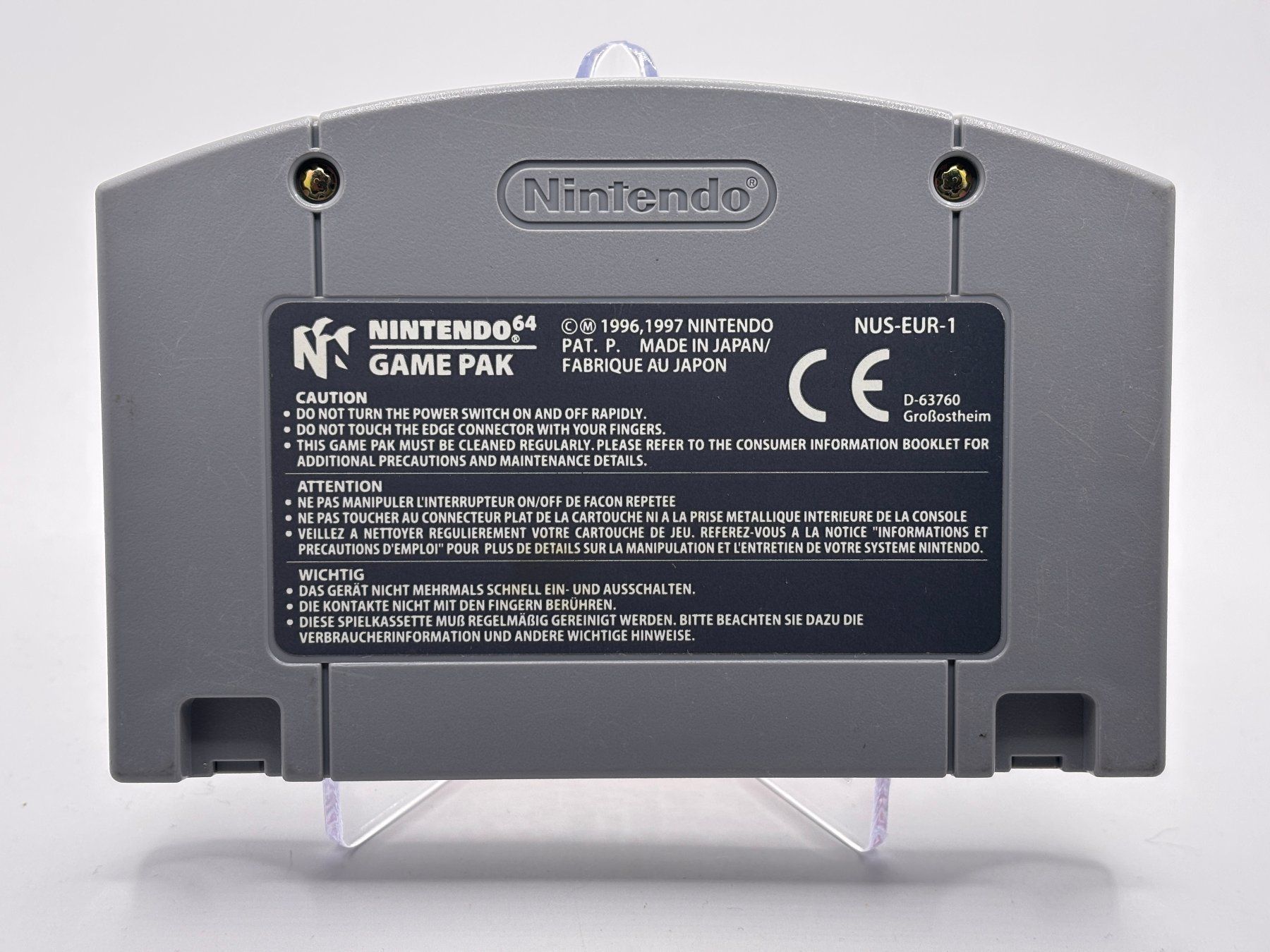 Nintendo Giochi: N64 - Pokemon Snap – Usato da Allschwil venduto da Bullach 1