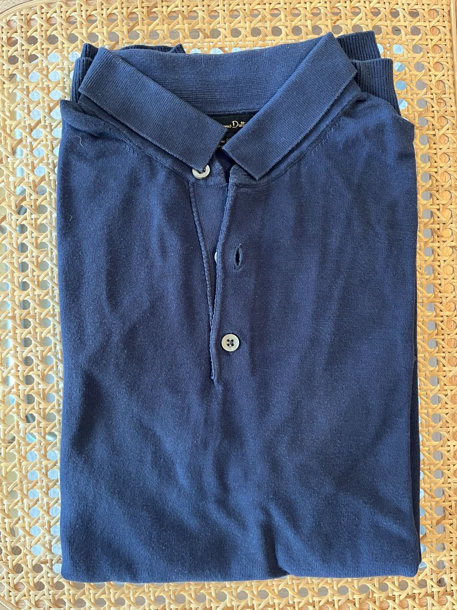 Massimo Dutti Magliette Polo: Poloshirt, dunkelblau, Gr. M, Massimo Dutti – Usato da St. Gallen venduto da Gloom22 3