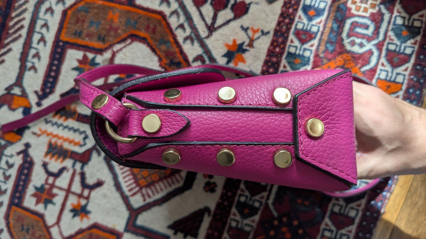 Taschen für Damen: Ledertasche in Pink – Gebraucht aus Heerbrugg von Bkoeppel90 3