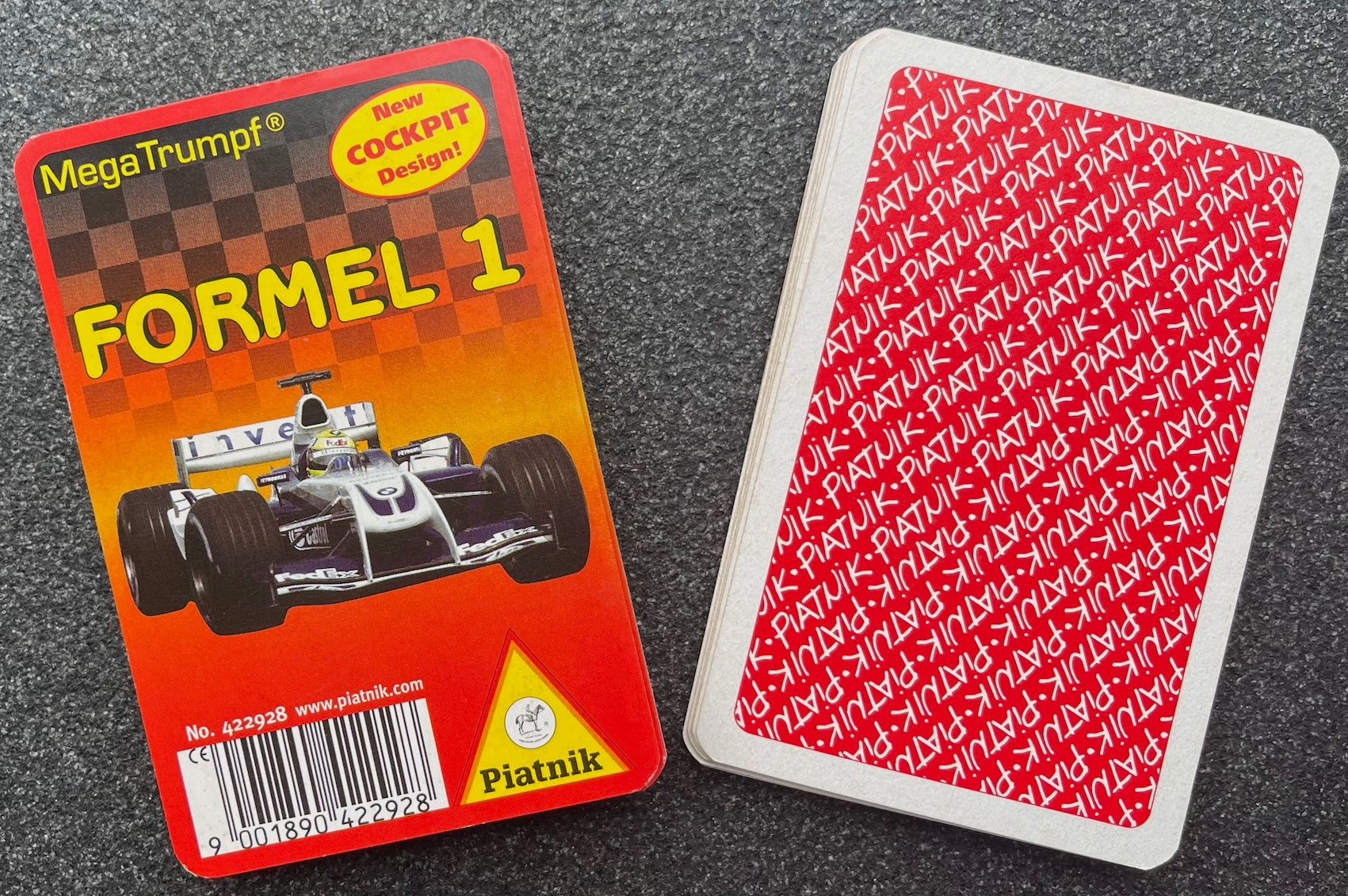 Giochi: Quartett - FORMEL 1 - Mega Trumpf – Usato da Burgdorf venduto da Bsb7
