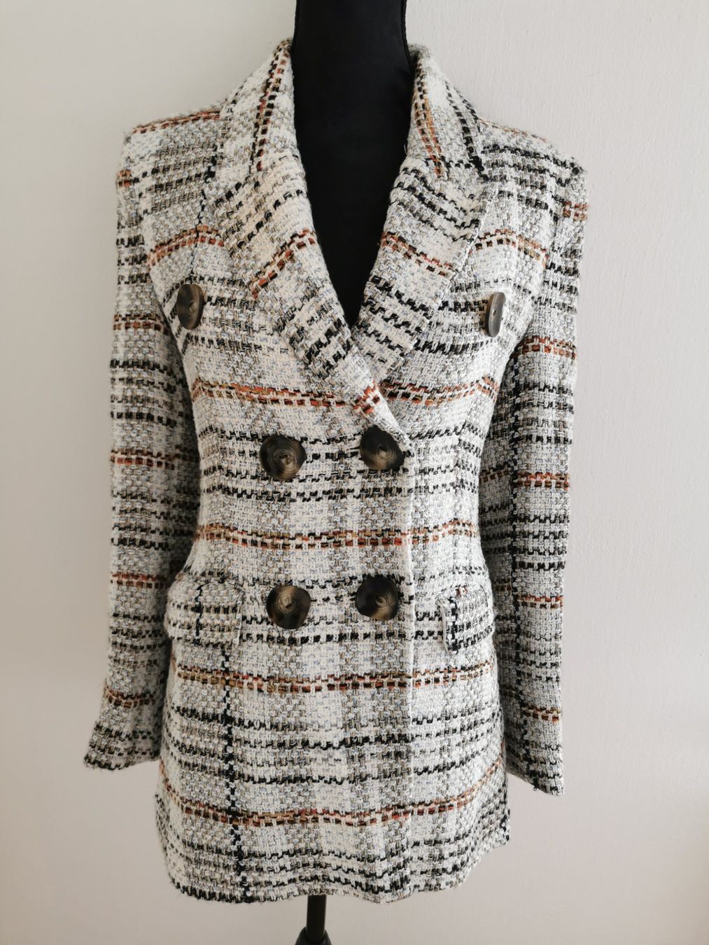 Zara Cappotti: Bouclé Mantel Zara Gr. XS – Usato da Stäfa venduto da flamingo_17