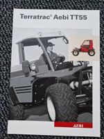 Original Prospekt Aebi Terratrac TT55
