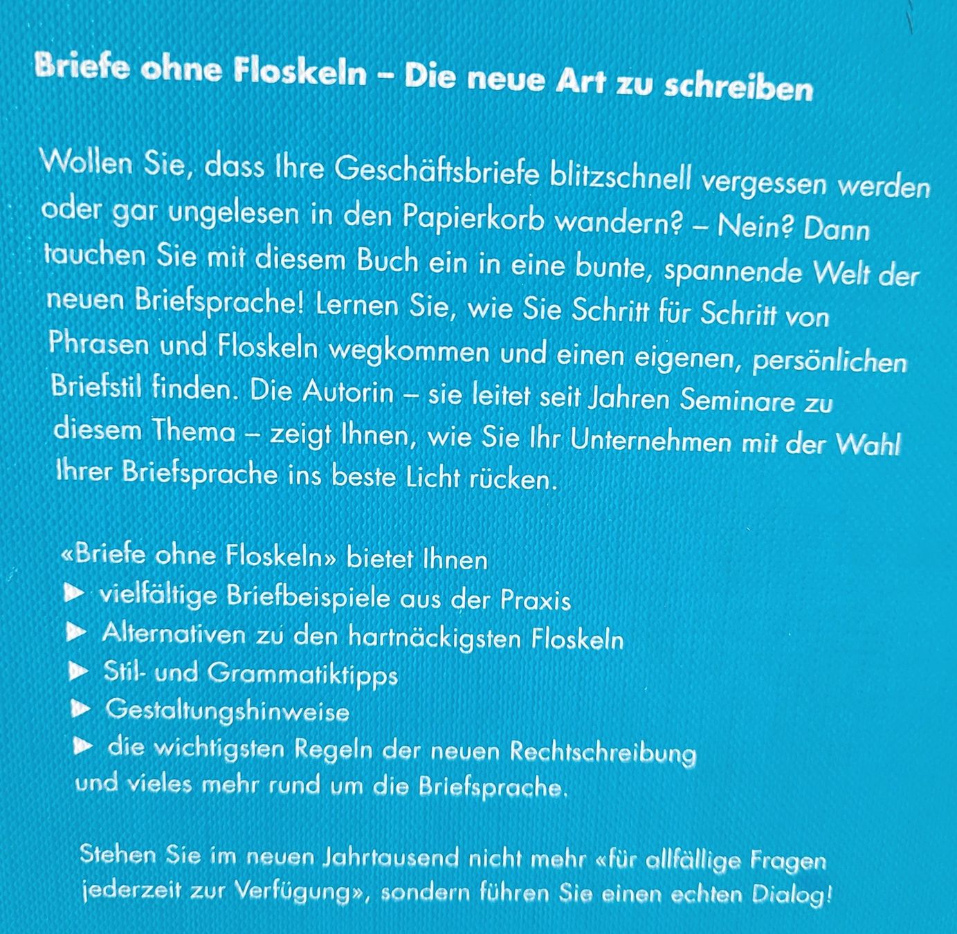 Libri: Briefe ohne Floskeln – Usato da Oberuzwil venduto da rtr_wp6m 1