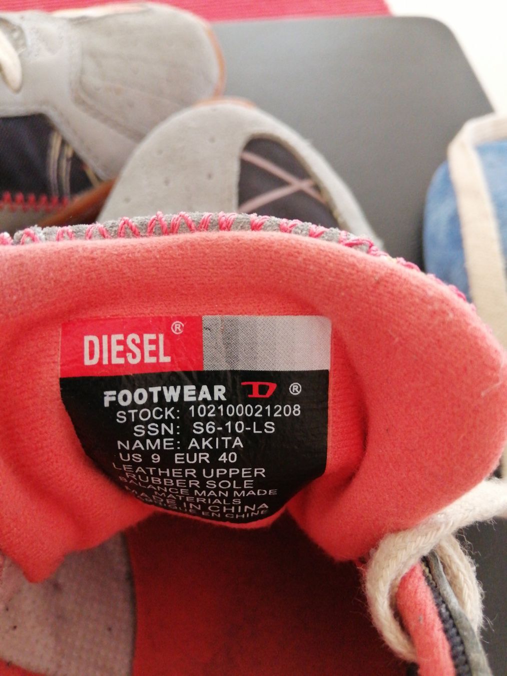 Diesel Scarpe da donna: Halbschuhe von Diesel in Grösse 40 – Nuovo (secondo la descrizione) da Kleindöttingen venduto da wsu_95mw 3