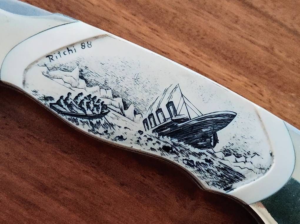 Accessori: Sammlermesser R.M.S. TITANIC, BÖKER – Usato da Urdorf venduto da BigChap 4