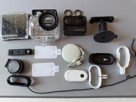 Insta360 GO 3S Noire 128Go Avec multiples accessoires
