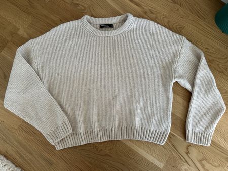 Strickpullover, beige, Grösse L, Top!