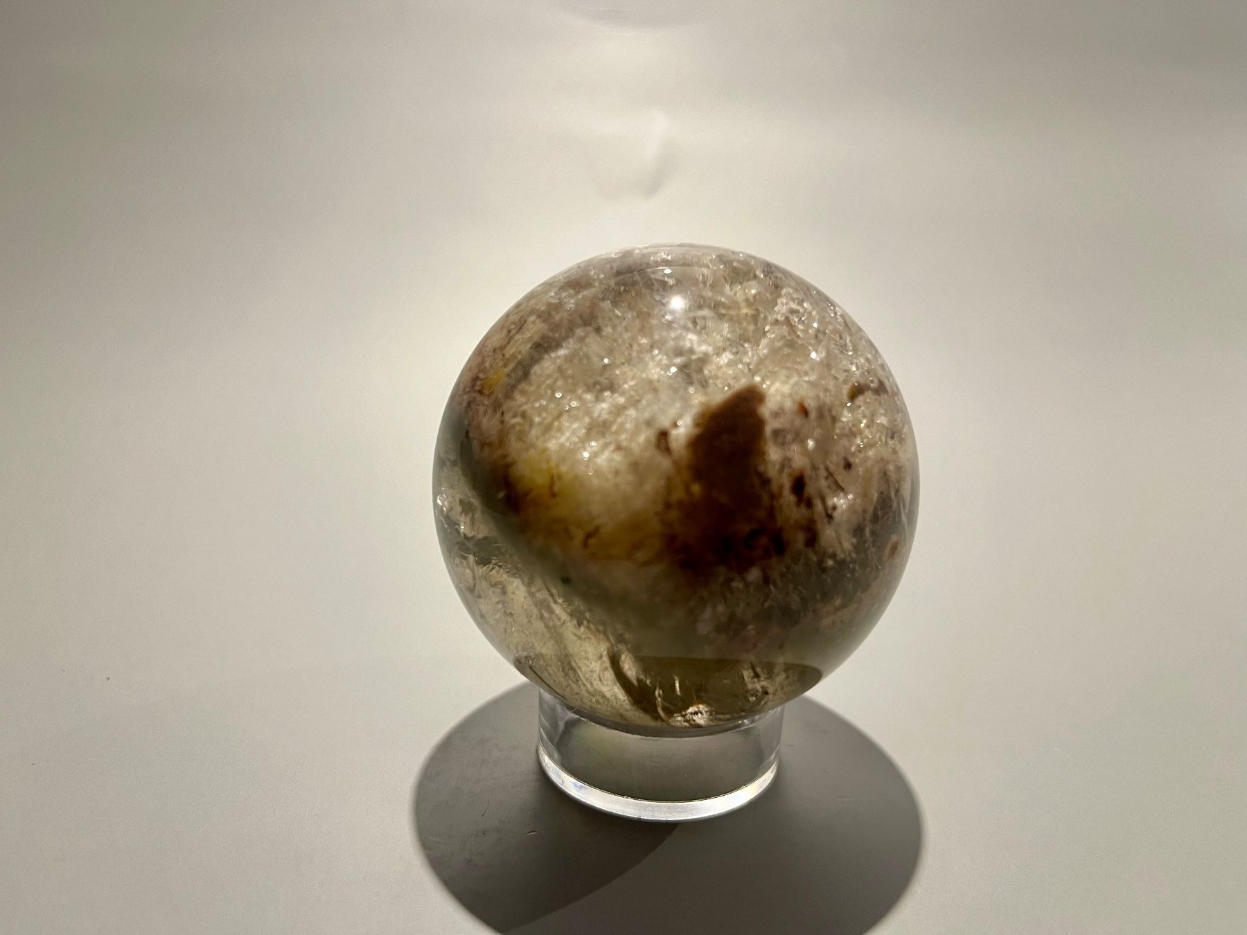Edelsteine: Lodalith Ghost Sphere  Kristall Kugel -  6cm, 263g – Neu und originalverpackt aus Zürich von unique2010 1