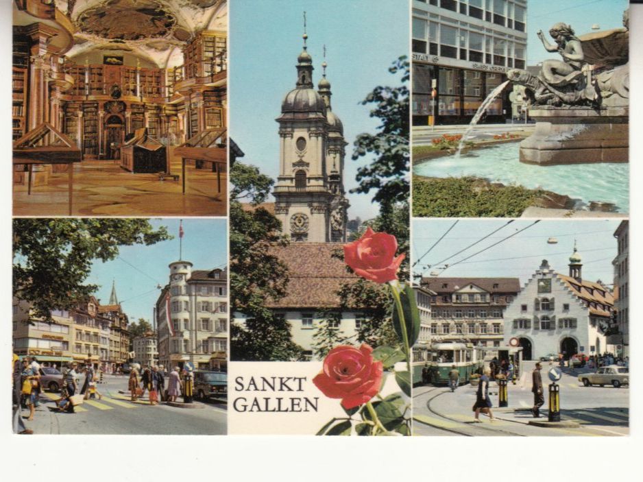Cartes postales: St. Gallen ca. 1970 – D'occasion à Bürglen TG par StampGraf