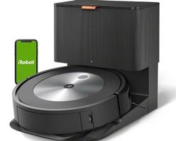 Robot aspirateur iRobot Roomba j7+ avec base, noir