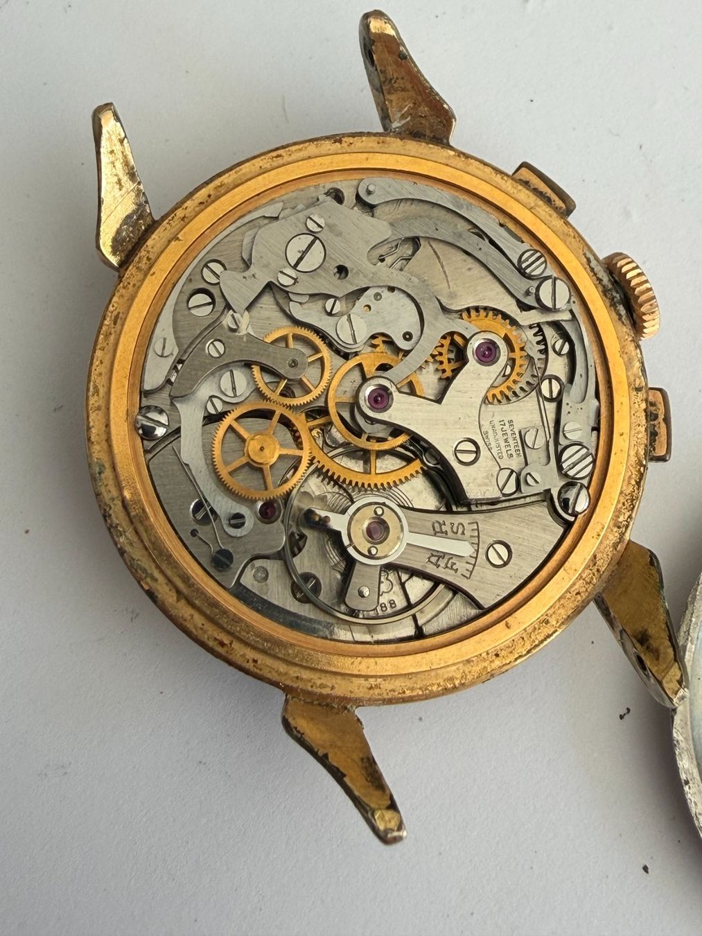 Orologi: Chronograph Droz Venus 188 – Usato da Worblaufen venduto da chronyves 3