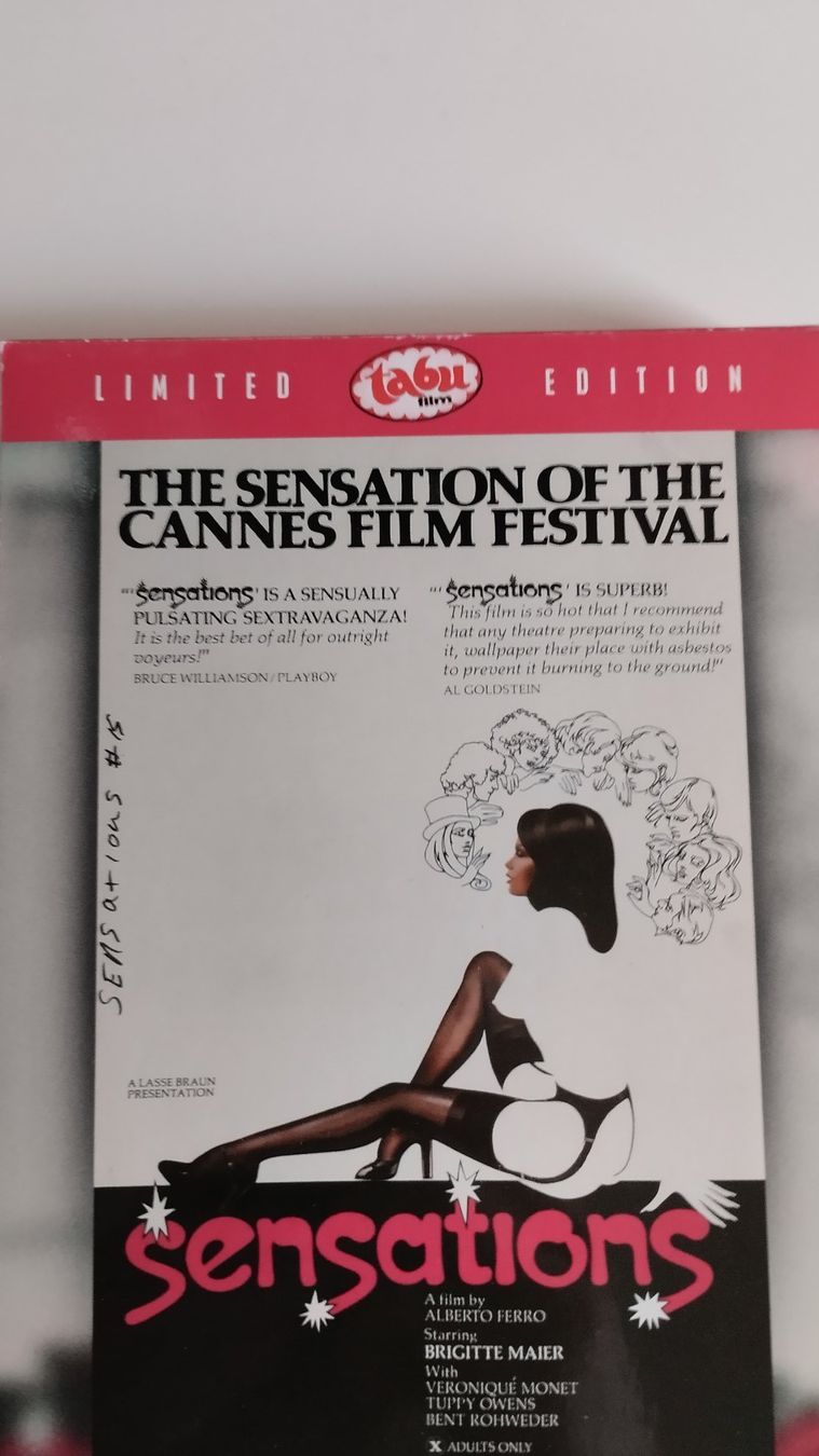 Tutti i DVDs: SENSATIONS - 2 DVDs LIMITED EDITION – Usato da Basel venduto da Bal-Sagoth