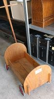 Retro Holz-Puppenwagen,