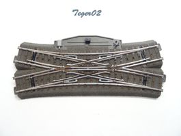 Märklin H0 24624 el.LA -AR Doppelkreuzweiche