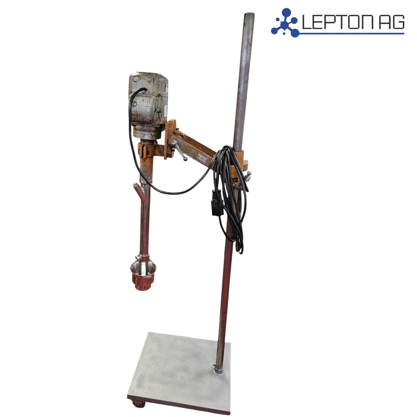 Accessori da laboratorio: Rotor-Stator-Homogenisator / Dispergiermischer auf Stativ – Usato da Niederdorf venduto da LeptonAG_Labor 1