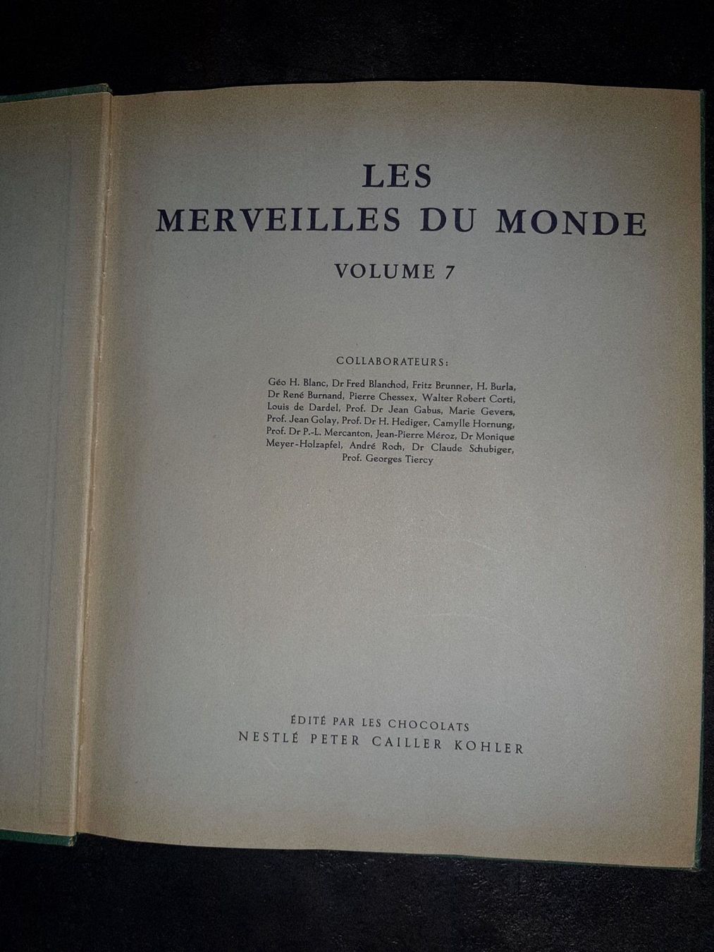 Bücher: Les merveilles du monde vol.7 – Gebraucht aus Le locle von juliensaran 1