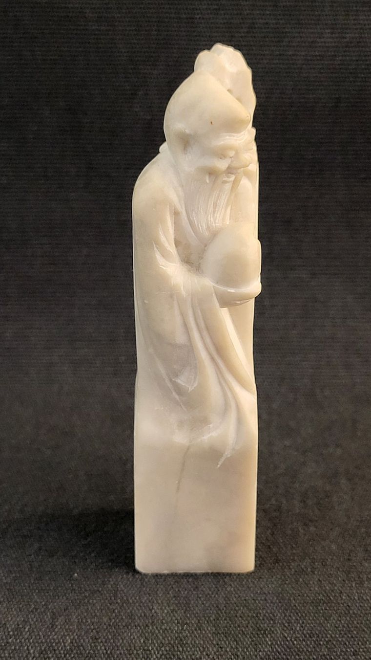 Figuren: Chinesische Stein-Schnitzerei SIEGELSTEIN – Gebraucht aus Basel von spinne02 1