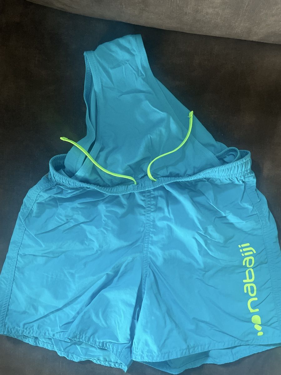 Decathlon Costumi da bagno: Nabaiki Badeshorts Gr.152 türkis – Usato da Pieterlen venduto da sheriff111 1