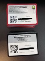 Pokemon Code Karten für das Online-TCG