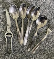 Besteckset, Vintage, 7-teilig, gut erhalten, Top Zustand