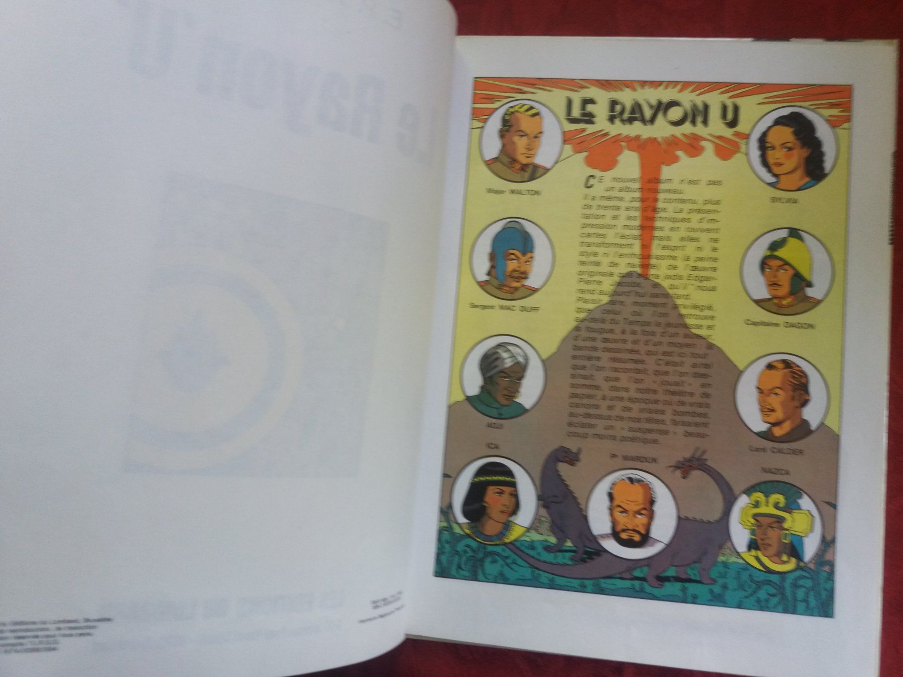 Fumetti: Le Rayon U - E.P. Jacobs - Très bon état ! – Usato da Meyrin venduto da toutatis 2