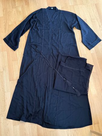 KAFTAN schwarz NEU aus Dubai : Vereinigte arabische Emirate