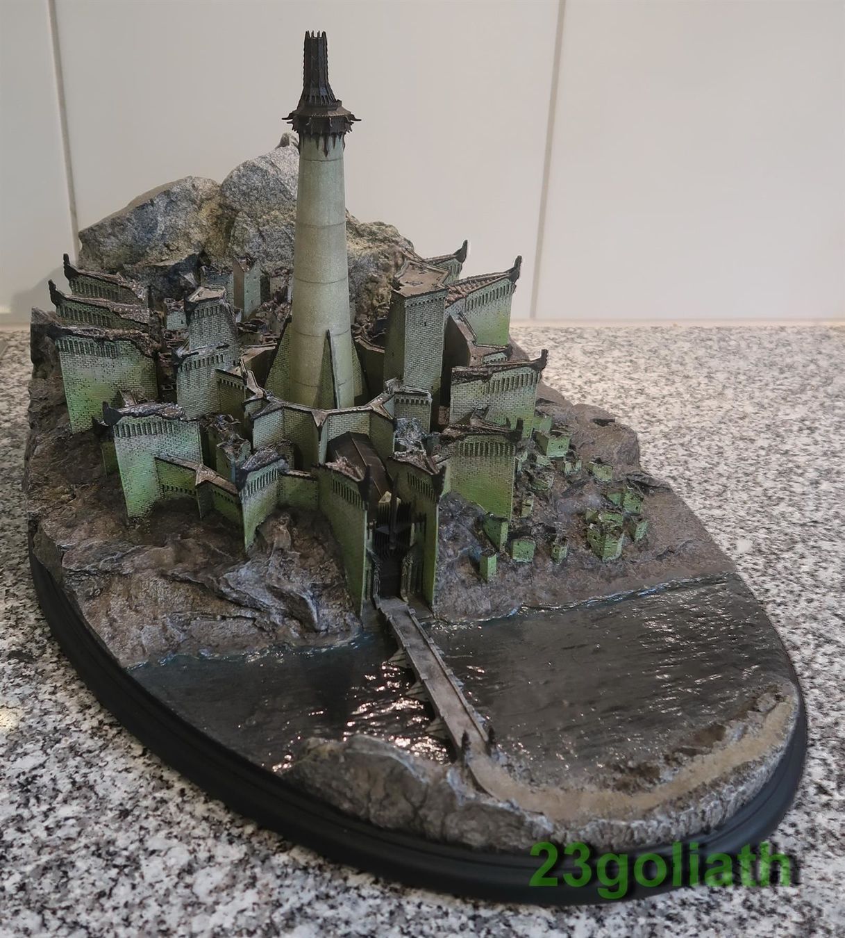 Statuette: Minas Morgul Environment Weta Workshop - Artist Proof - AP – Usato da Flawil venduto da Goliath23 4